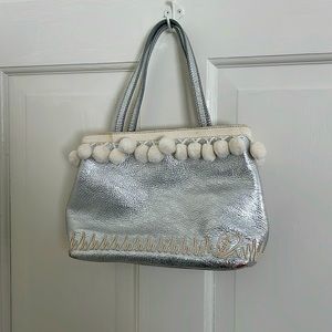 YSL silver bag authentic